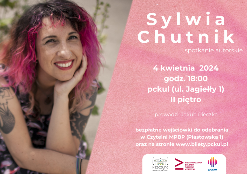 Spotkanie autorskie z Sylwią Chutnik