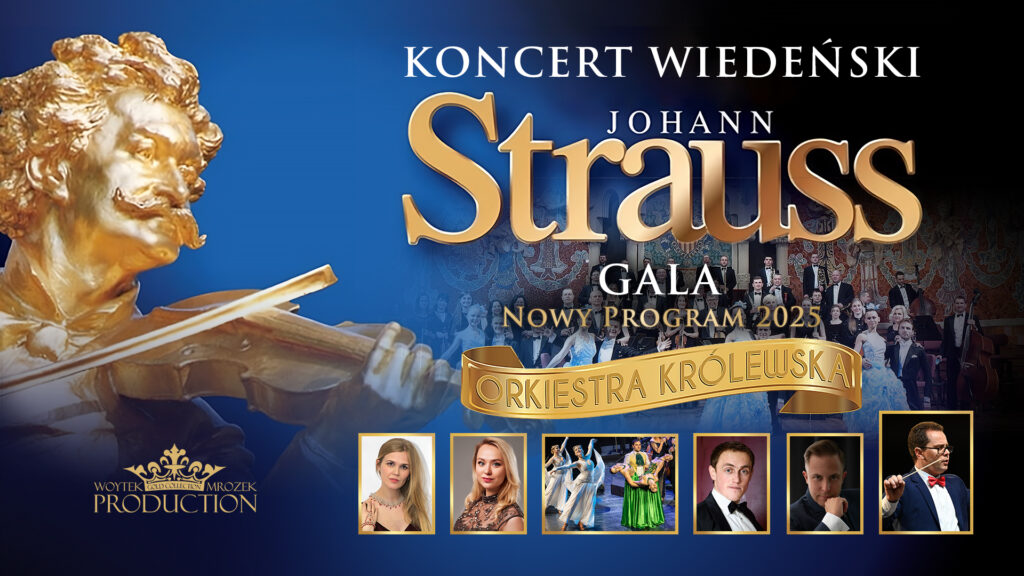 Koncert Wiedeński – Johann Strauss [dodatkowa godzina]