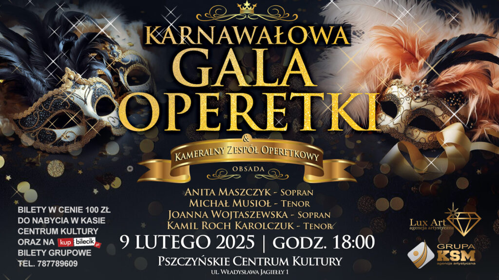 Karnawałowa Gala Operetki