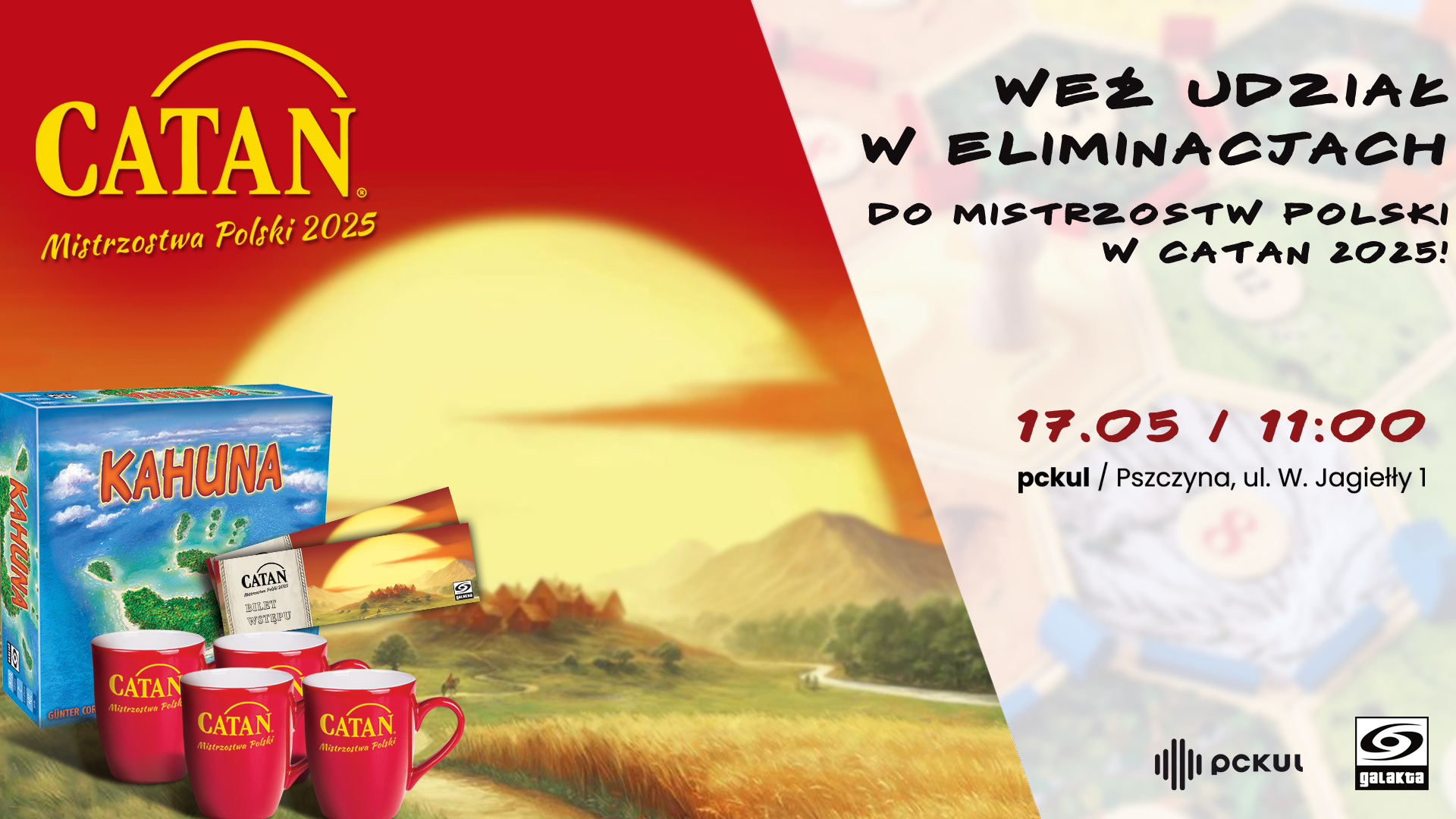 Turniej eliminacyjny do Mistrzostw Polski w Catan 2025