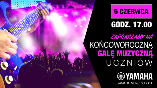 Gala muzyczna uczniów Szkoły YAMAHA