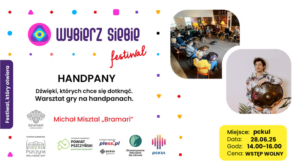 Wybierz Siebie Festiwal | Warsztaty Handpanowe