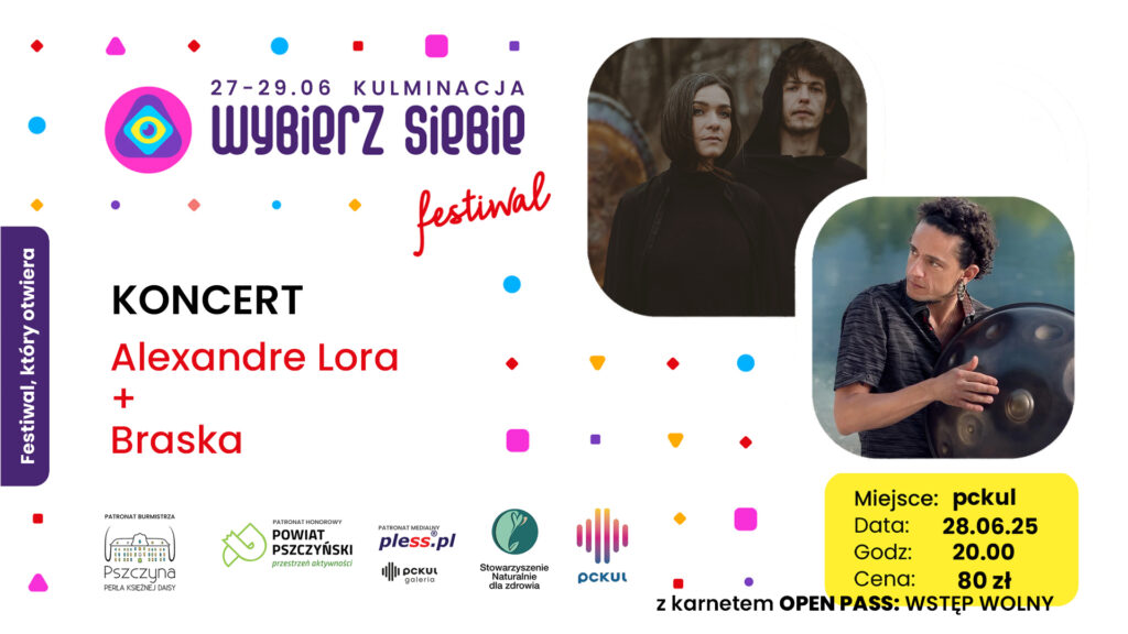 Wybierz Siebie Festiwal | Koncert Aleksandre Lora and Braska