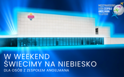 W WEEKEND ŚWIECIMY NA NIEBIESKO