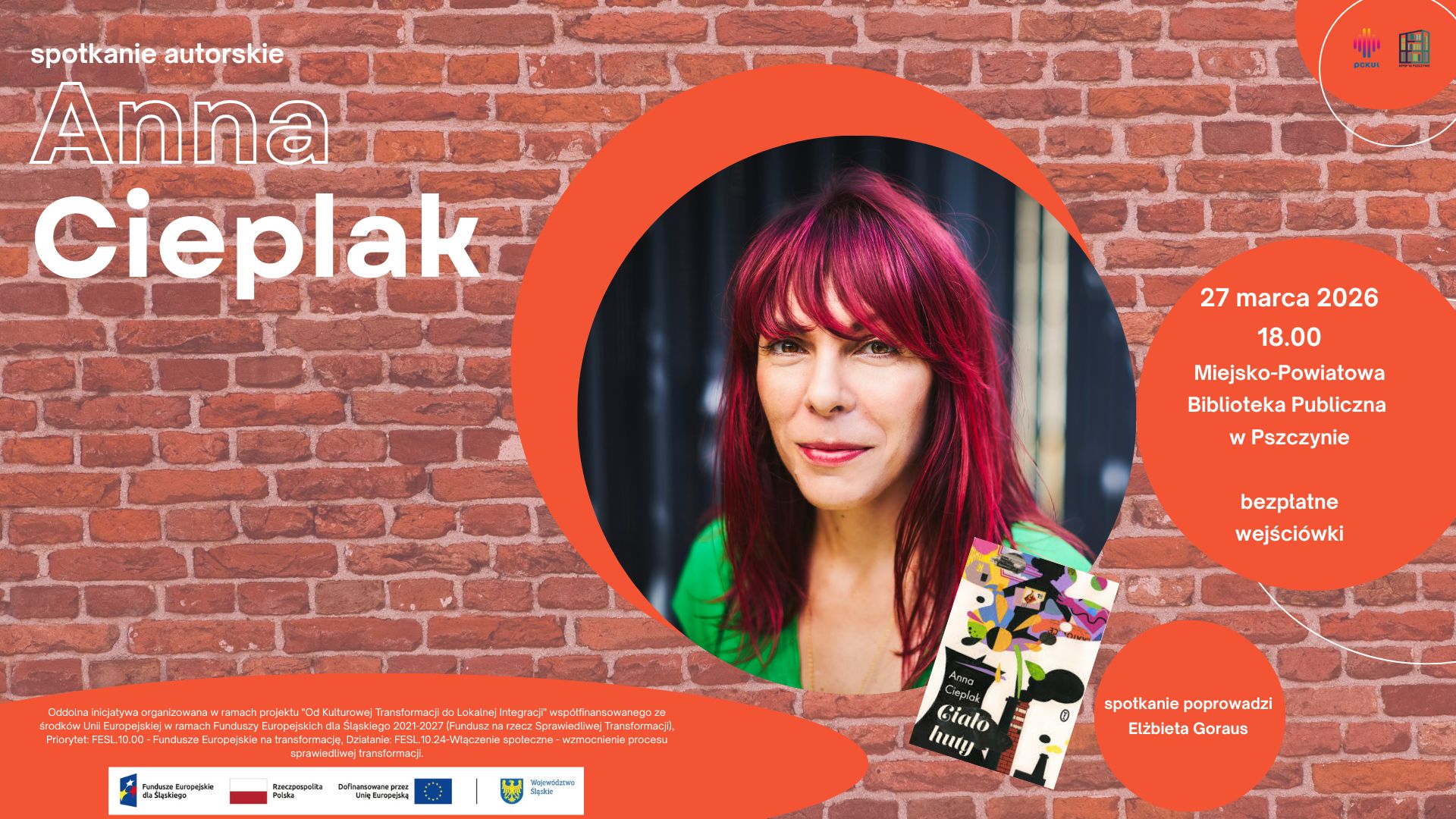 Spotkanie autorskie z Anną Cieplak