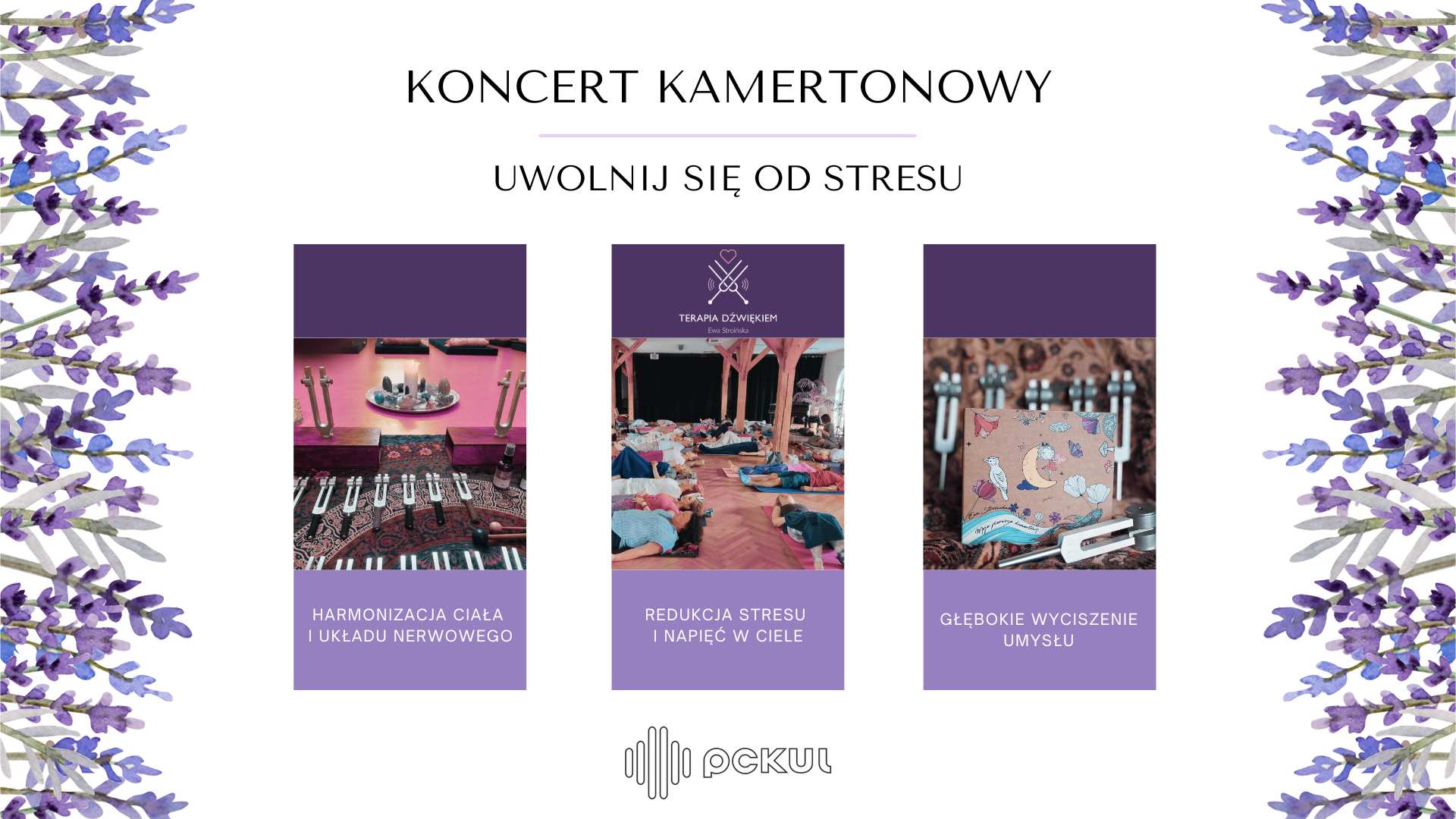 Relaksacyjny koncert kamertonowy