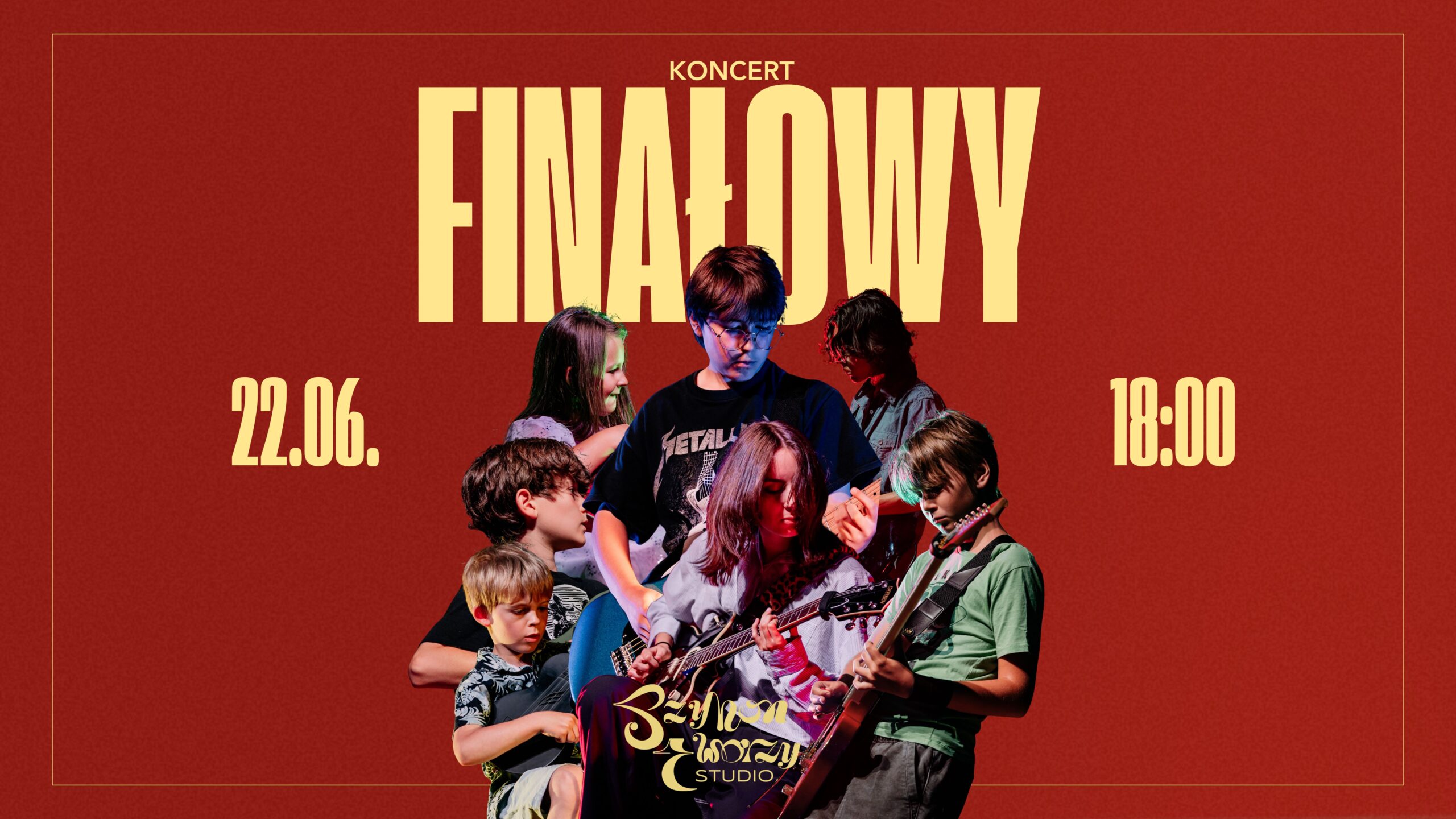 Koncert Finałowy uczniów – Studio Muzyczne Szymon Tworzy