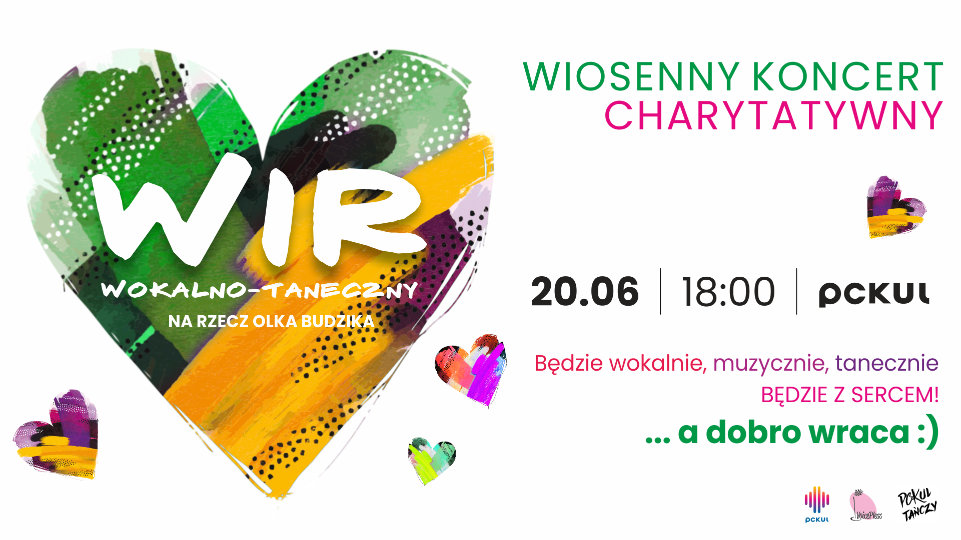 Wiosenny Koncert Charytatywny „Wir wokalno – taneczny”