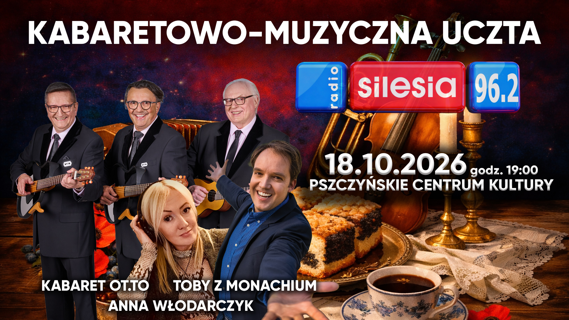 Kabaret OT.TO i Toby z Monachium z Radiem Silesia